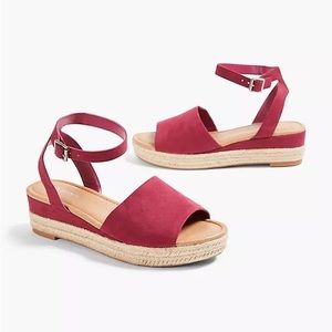 NWT Dream Cloud Platform Wedge Espadrille Sandal SIZE 11 WIDE